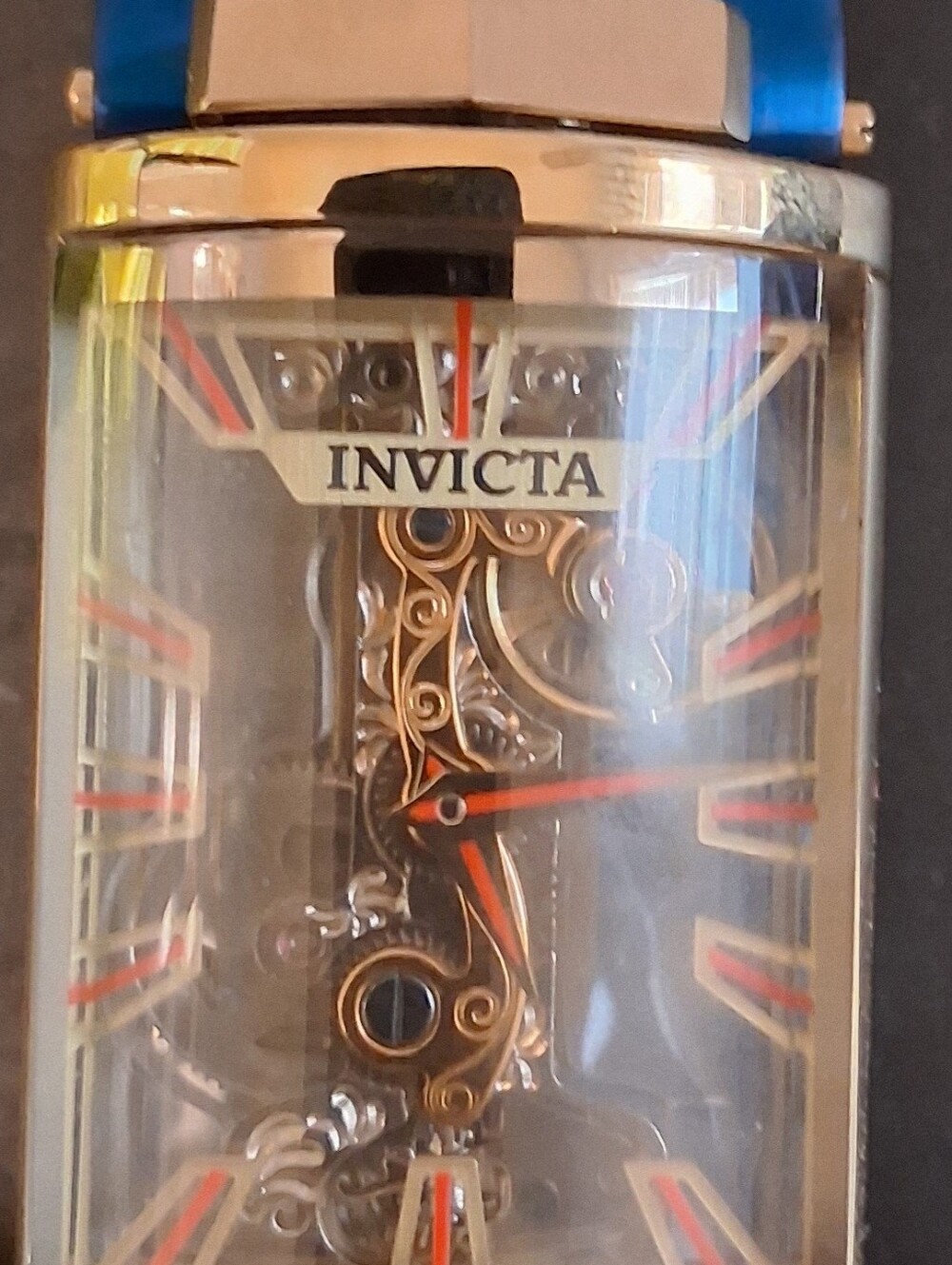 Invicta Men’s Vintage Reverseable 17 Jewel Mechical Watch New In Box - Picture 5 of 10